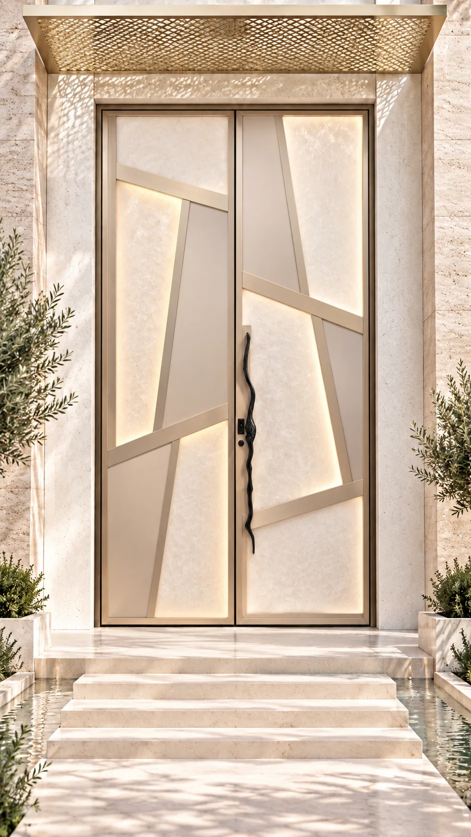 Facade and Glass Composition concept visual