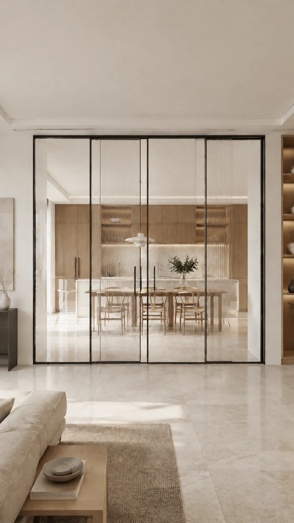 Sliding-turn door concept